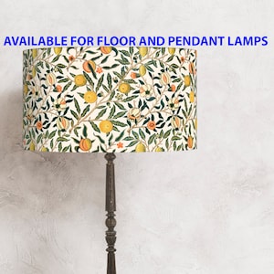 Lampenschirm William Morris Pomegranate Light - perfekt für Ihre Lampe und Interieur! Blumen Handgemachter Lampenschirm ! Versand weltweit ! :-)