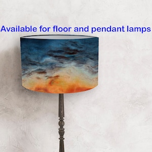 Lampskärm för lampa, solnedgång, moln, himmel v2 - perfekt för din lampa och inredning! Lampskärm för lampan! Frakt över hela världen!