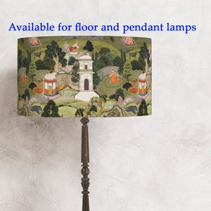 Lampshade for a lamp - Indian Kerala  - perfect for your lamp and interior! lampshade for the lamp ! Shipping worldwide !