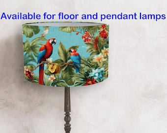 Parrot  Lampshade  Lampshade for standing and hanging lamp - perfect for your lamp and interior! lampshade for the lamp ! Shipping worldwide