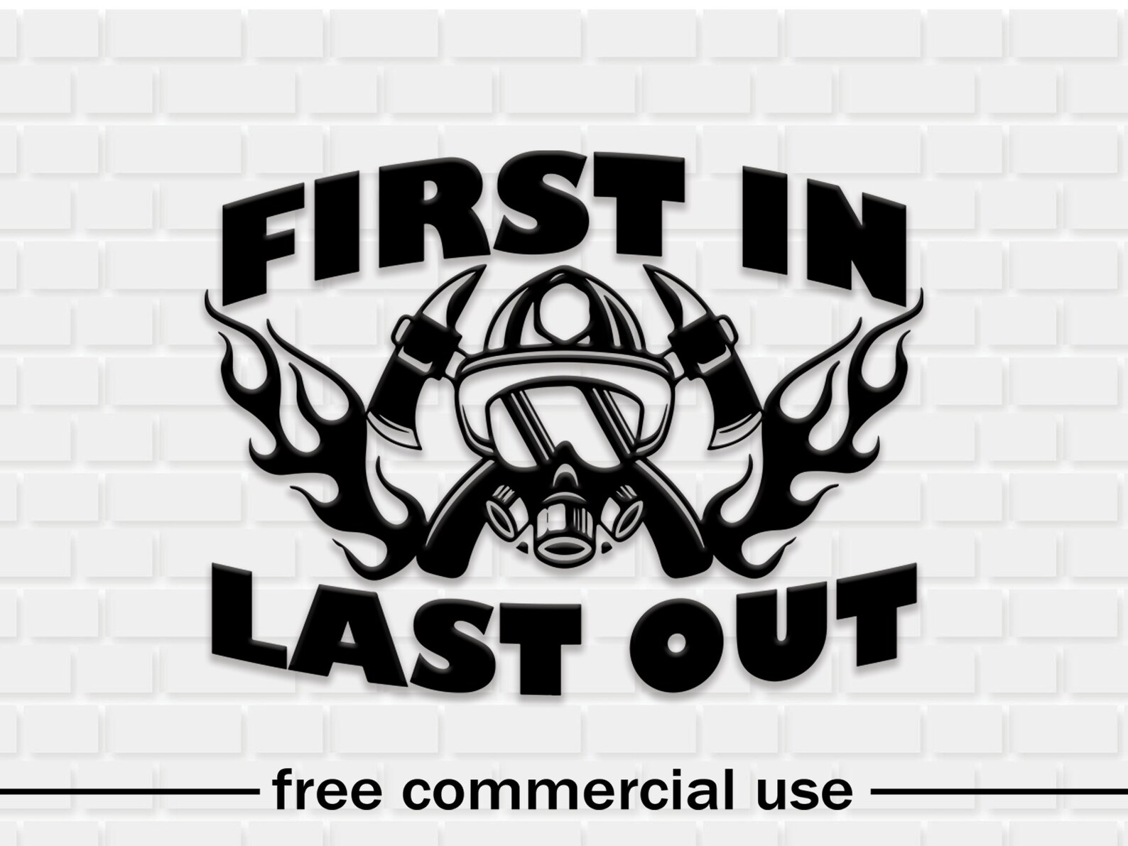 Fire Dept Department FILO First in Last Out Shadow Blue Hat Cap at Men's Clothing store