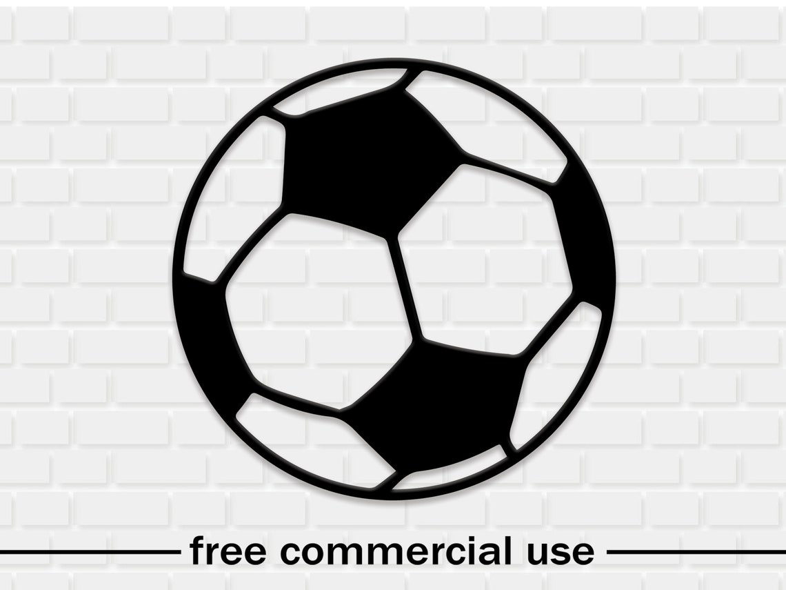Soccer Ball Instant Download SVG, PNG, Digital Download, Free ...