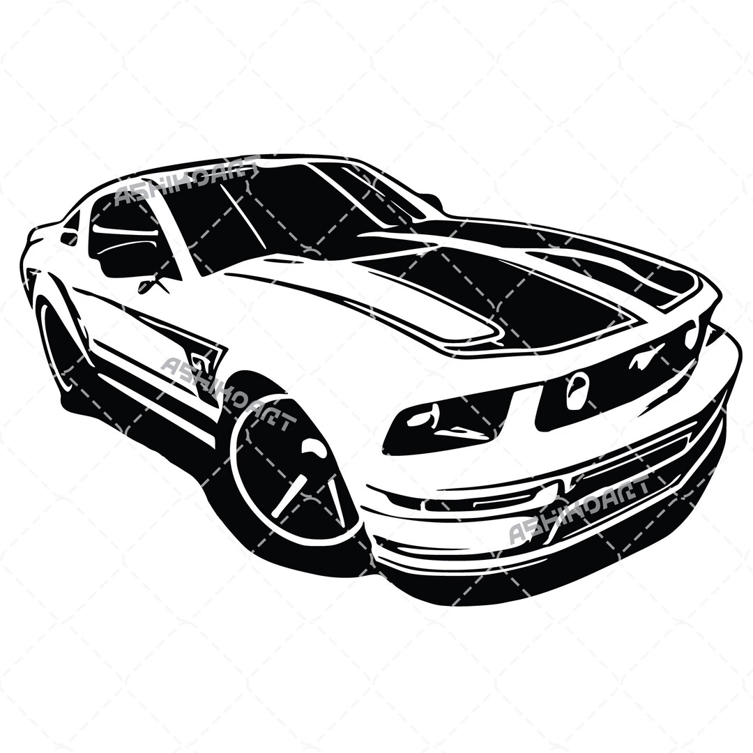 Mustang Shirt Svg Cars Decal Svg Muscle Car Svg Mustang Svg Etsy