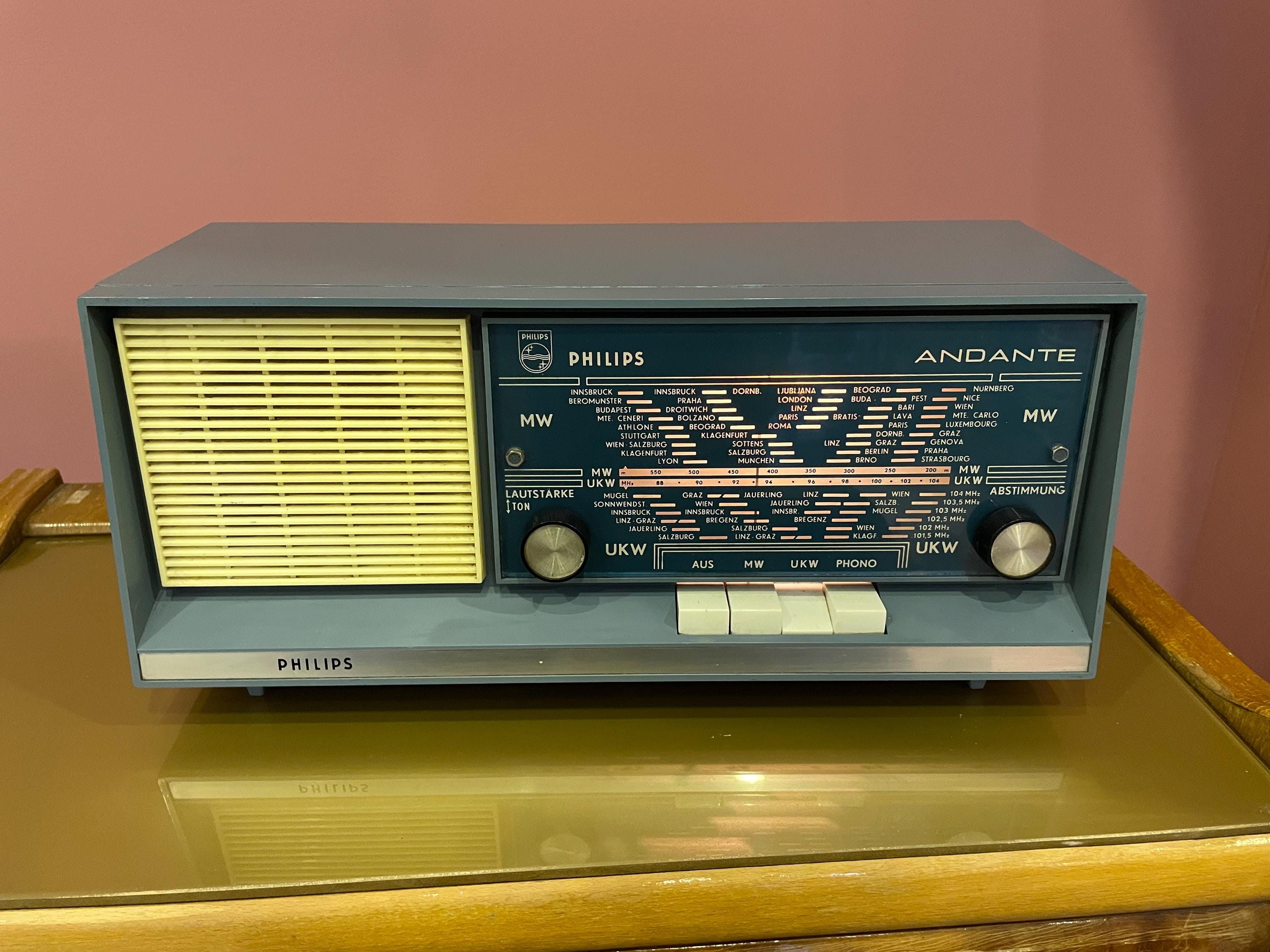 Philips Andante/ Radio retro / Philips / Radio Philips antigua / Radio Philips