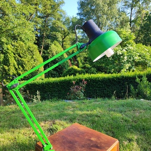 Vintage Yugoslavian Articulated Desk Lamp/Mid Century Lamp / Architect Lamp/ Desk Lamp /70s