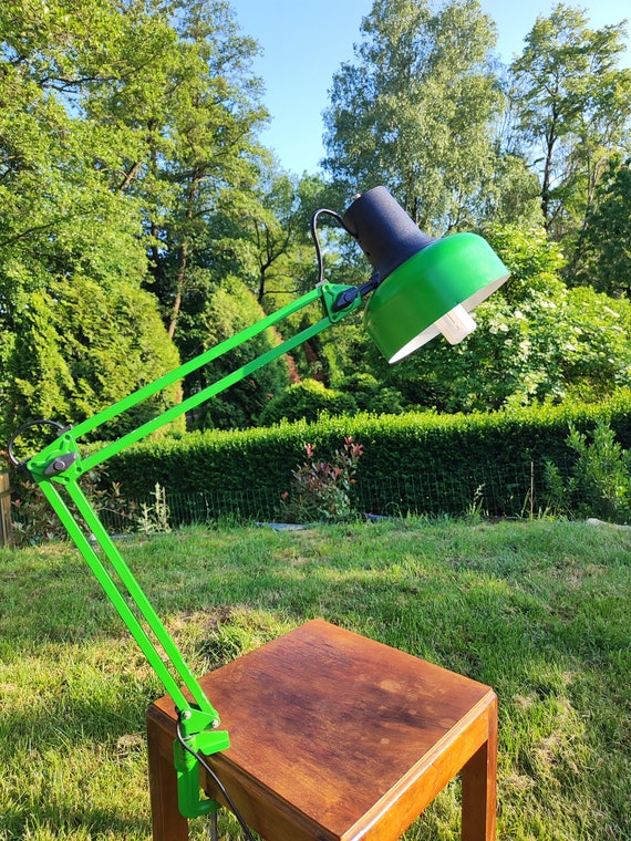 Vintage Yugoslavian Articulated Desk Lamp/Mid Century Lamp / Architect Lamp/ Desk Lamp /70s