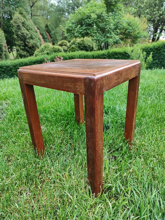 Old wooden chair/retro chair/Small Chair/Yugoslavian chair/50s