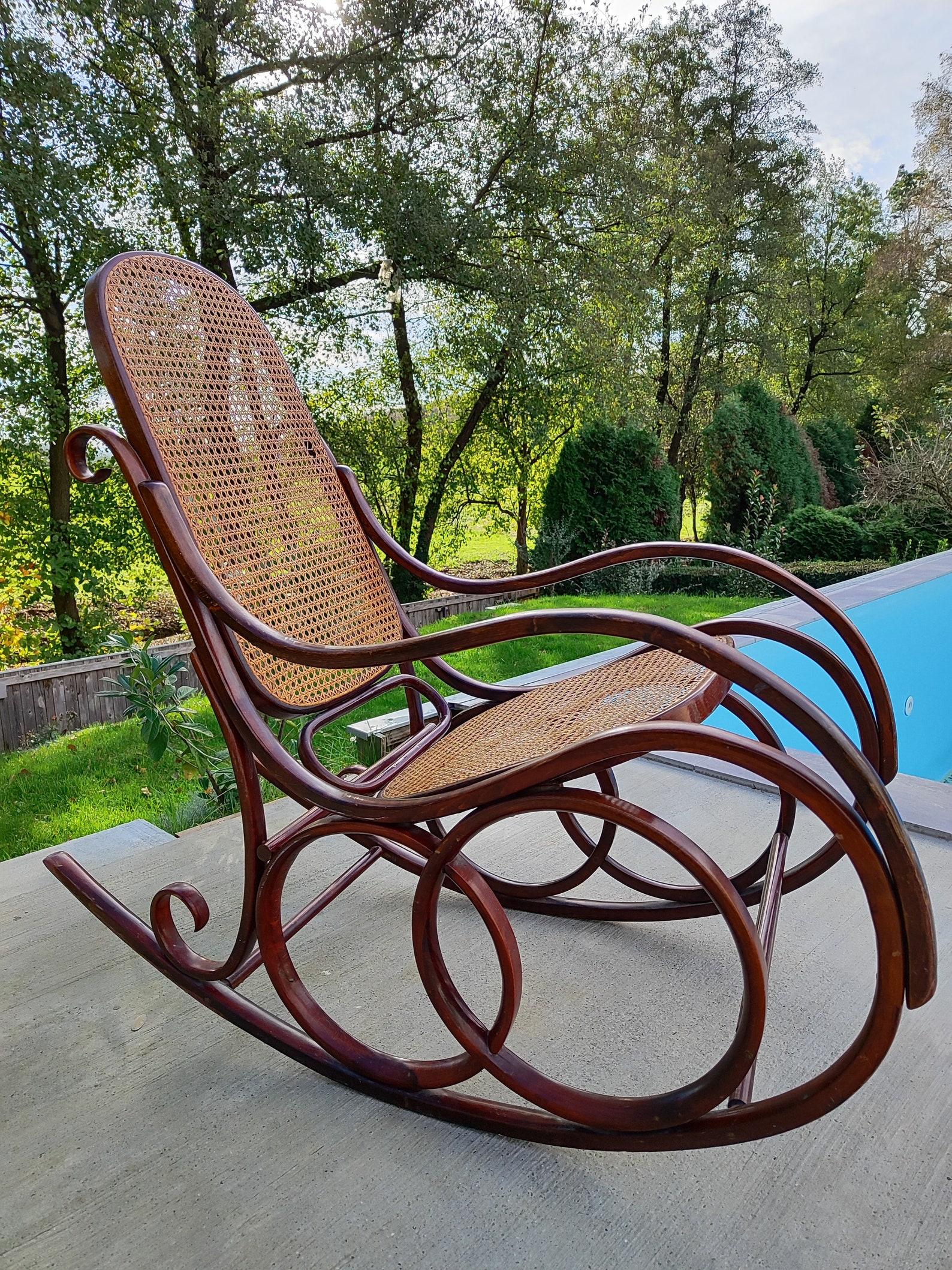 Bentwood Rocking Chair / Thonet Rocking Chair / Retro Rocking Chair ...