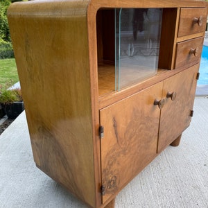 Vintage Sideboard / Cabinet Art Deco sideboard / 1950s / art deco furniture / antique furniture / vintage furniture / mid century sideboard image 6