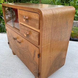 Vintage Sideboard / Cabinet Art Deco sideboard / 1950s / art deco furniture / antique furniture / vintage furniture / mid century sideboard image 5