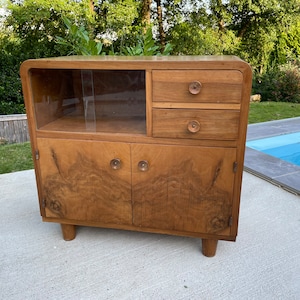 Vintage Sideboard / Cabinet Art Deco sideboard / 1950s / art deco furniture / antique furniture / vintage furniture / mid century sideboard
