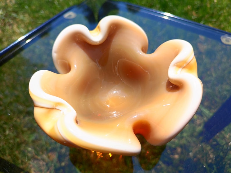 Vintage Murano Glass Ashtray/murano Art Italy/mid Etsy