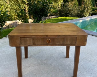 Table basse rétro/Table basse/Table du milieu du siècle/Table rétro/Table yougoslave