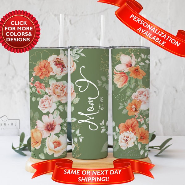 Personalized Mickey And Minnie Multicolor Tumbler