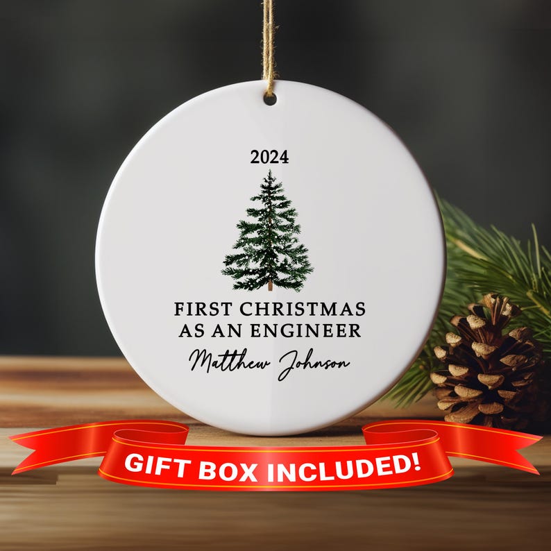 Engineer Ornament, Computer Engineer Gifts Women,