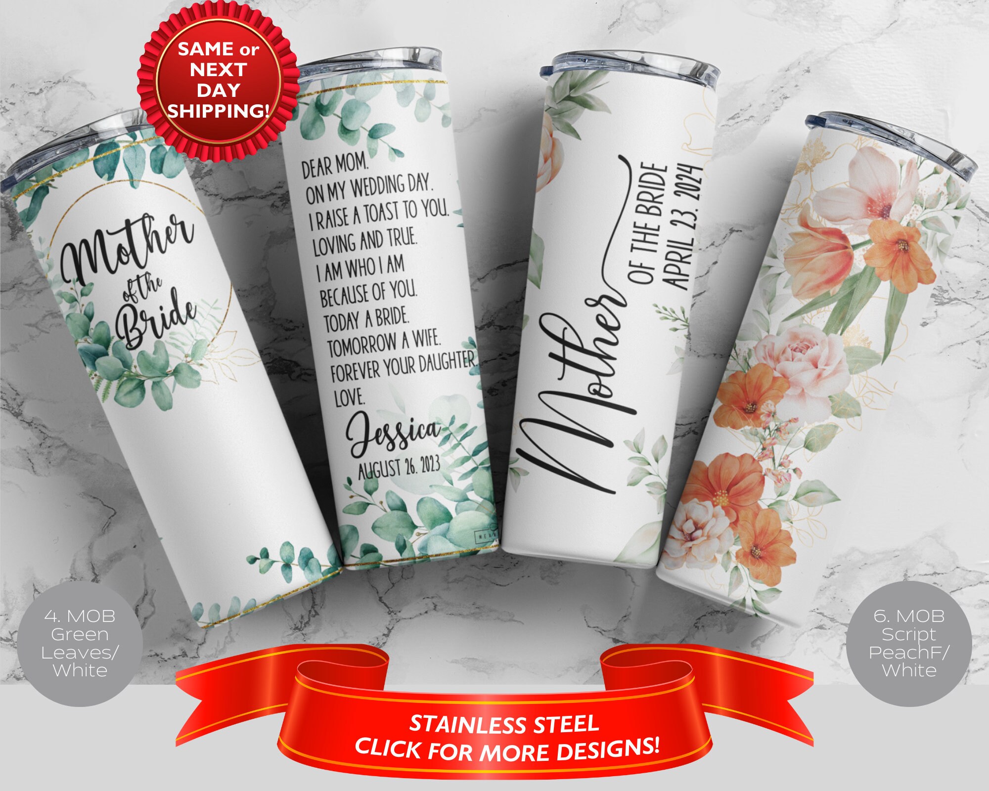 Mother of the Bride Tumbler Mother of the Bride Tumbler