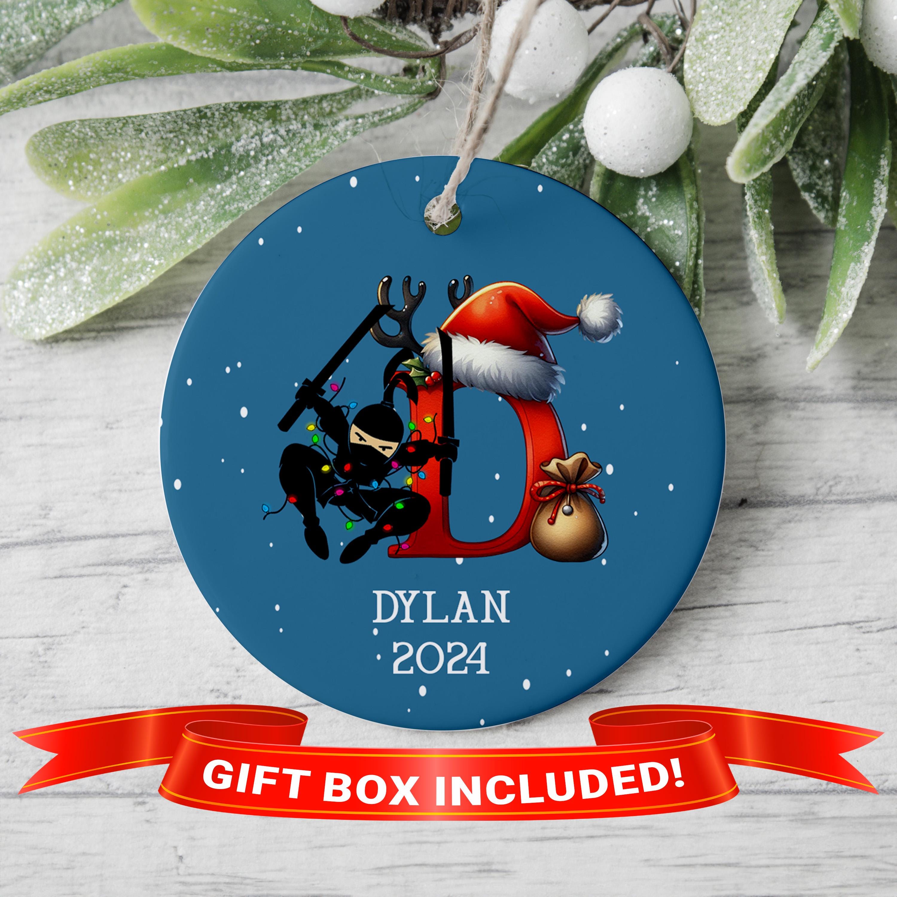 Ninja Christmas Ornaments