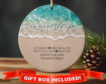 Cruise Ornament, Cruise Gift Exchange, Gifts for Cruise, Cruise Lover Gift, Cruise Keepsake, Cruise Memento, Cruise Christmas Gift