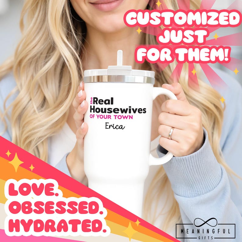 Custom 40 oz Tumbler with Handle