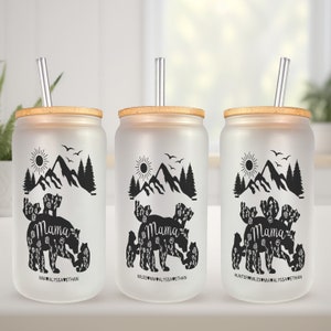 Mom Glass Tumbler