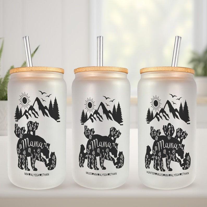 Mom Glass Tumbler