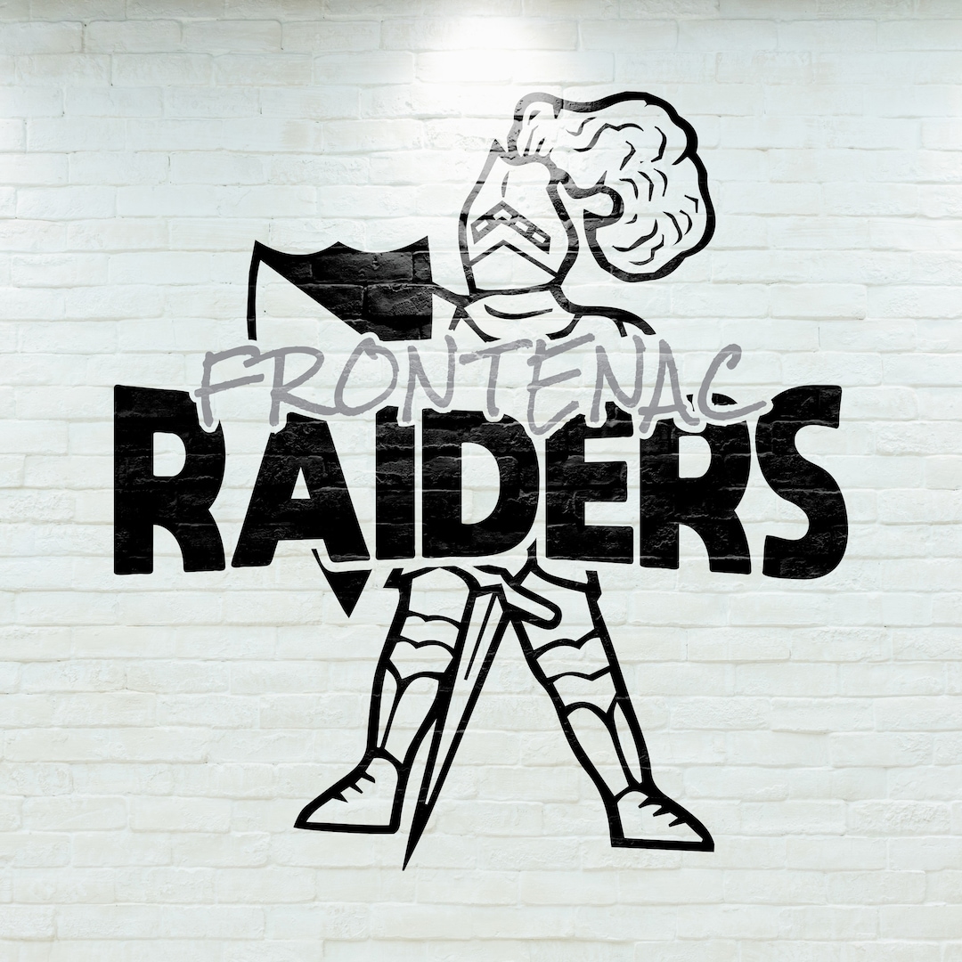 Frontenac Raiders Logo Design Etsy