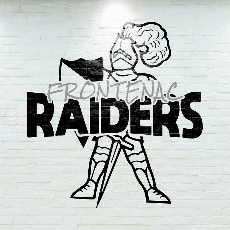 Frontenac Raiders Logo Design Etsy