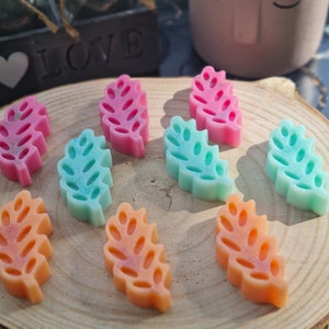 “Leaf” scented melt – Handmade vegetable wax | Eco-friendly wax melt | Scented homemade gift