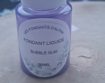 Fondant parfumé format liquide