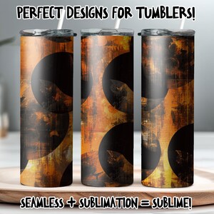 Abstract Solar Eclipse Inspired Digital Paper | Solar Eclipse Artwork ...