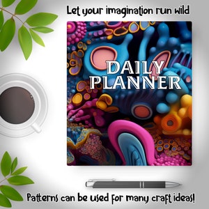 Colorful Biomorphic Forms | Instant Download | Seamless Patterns ...