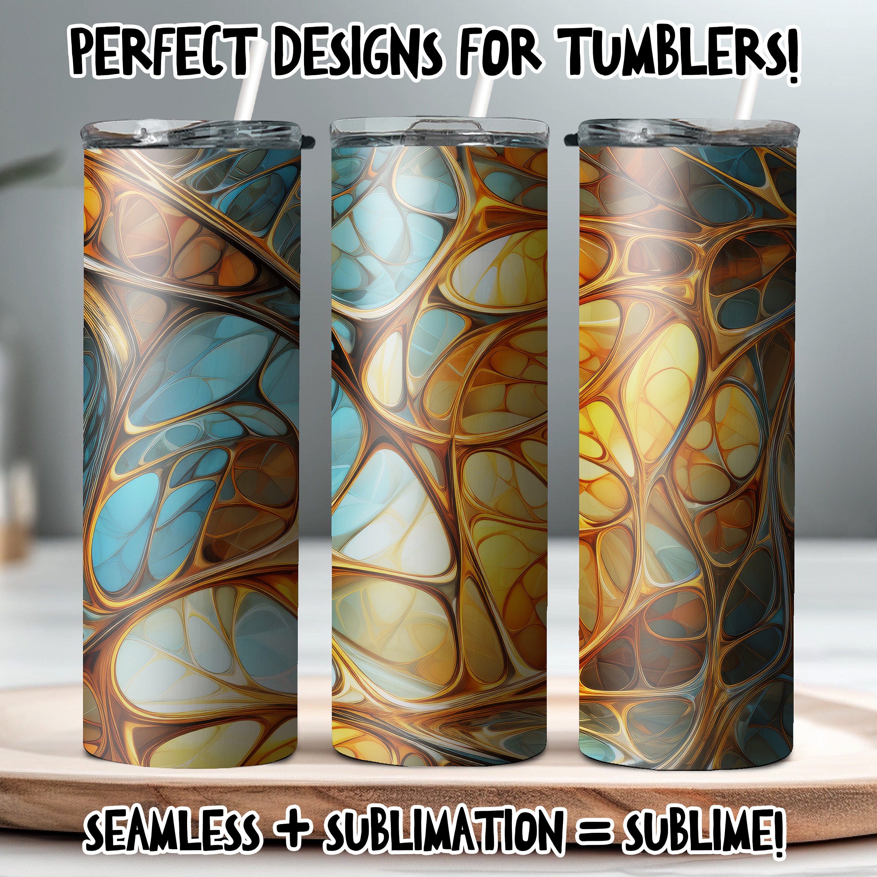 Fractal Tile Pattern Golden Fractal Patterns Instant Download Seamless Patterns Abstract ...