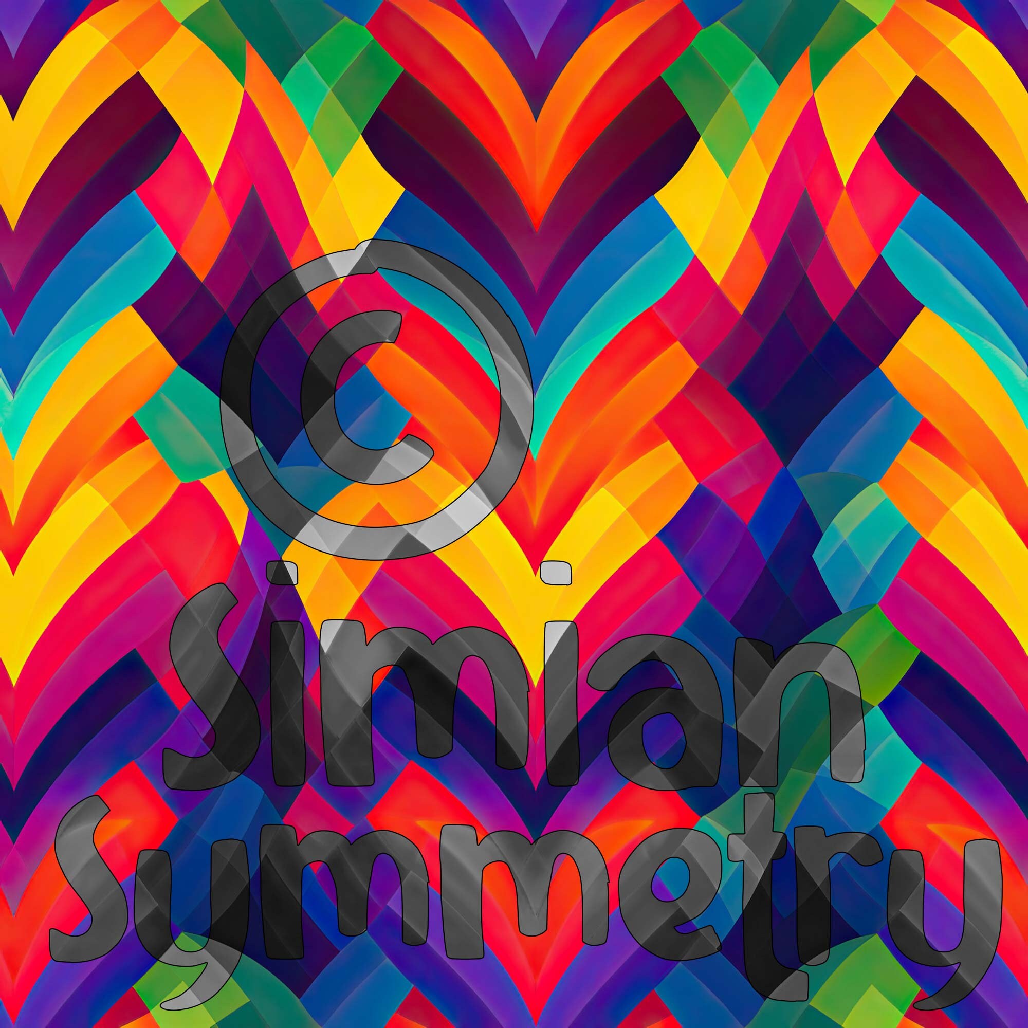 DIGITAL PAPER Rainbow Color Art Series 1 Seamless Designs Twelve ...