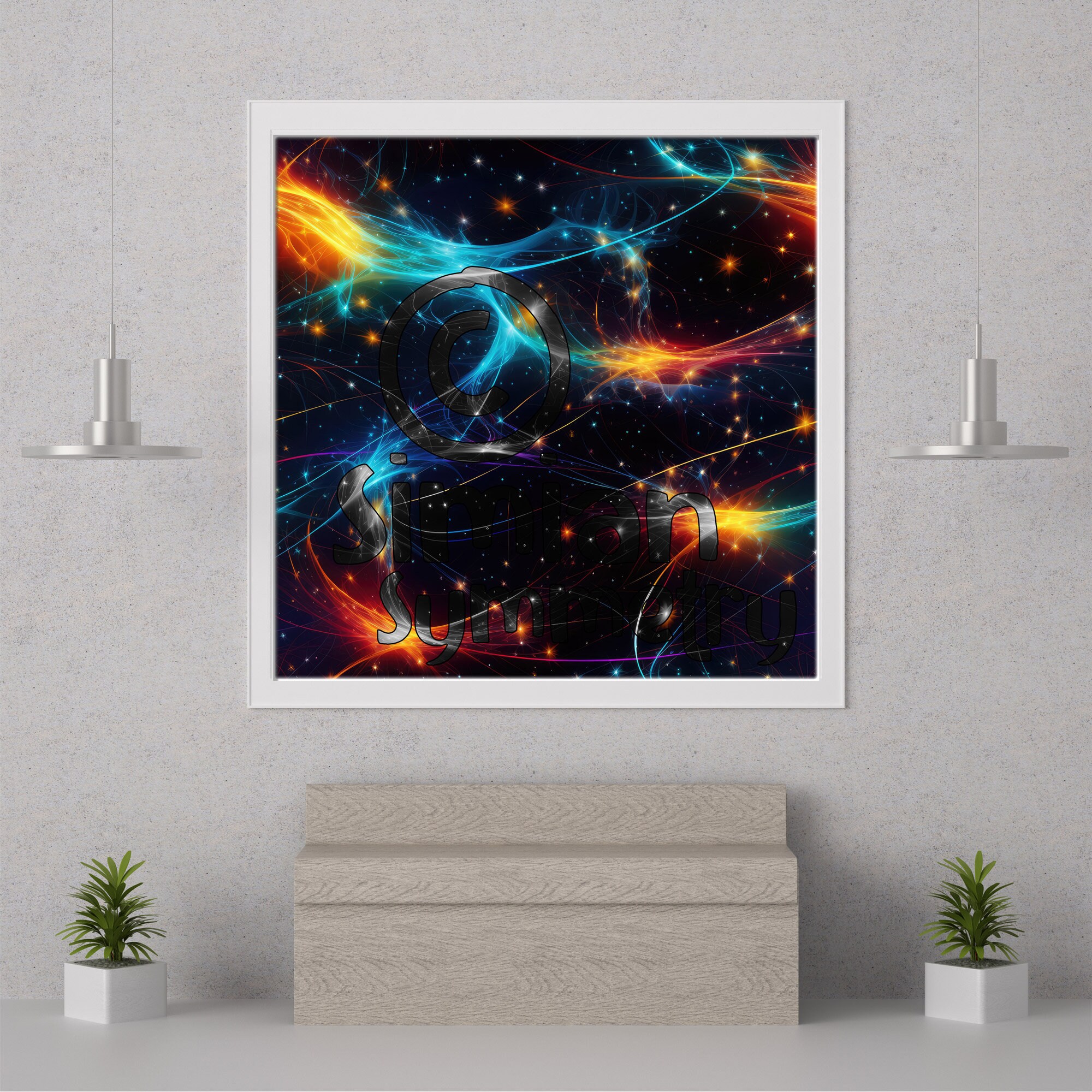 Physics String Theory Digital Paper Instant Download Seamless Patterns ...