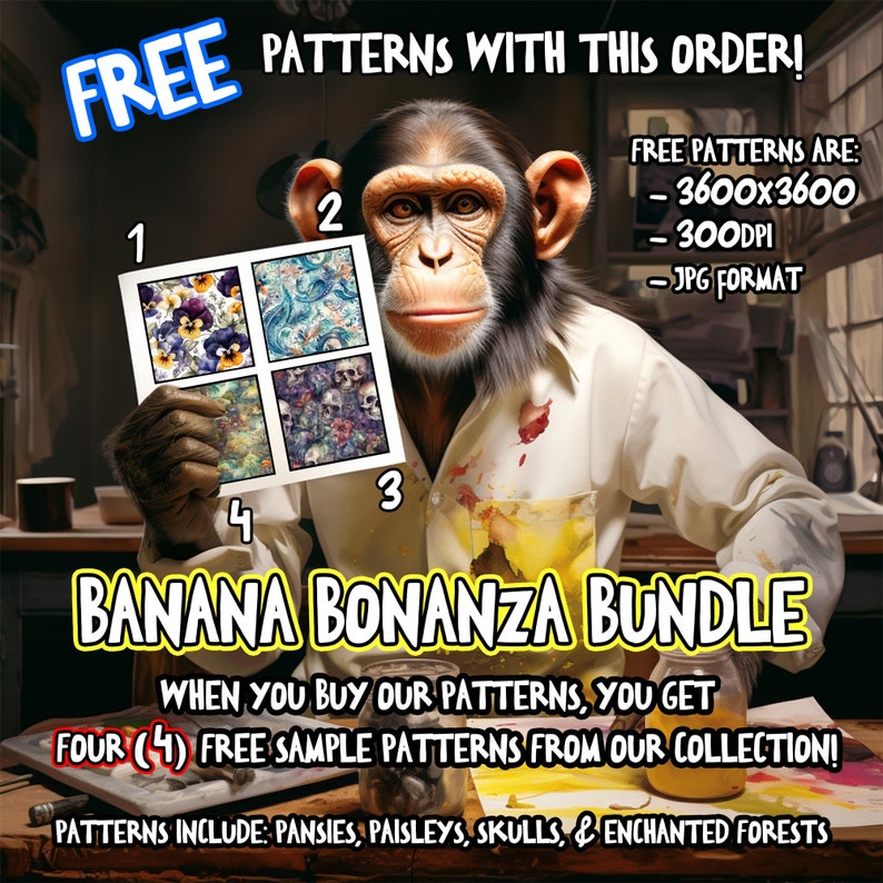 Colorful Biomorphic Forms | Instant Download | Seamless Patterns ...