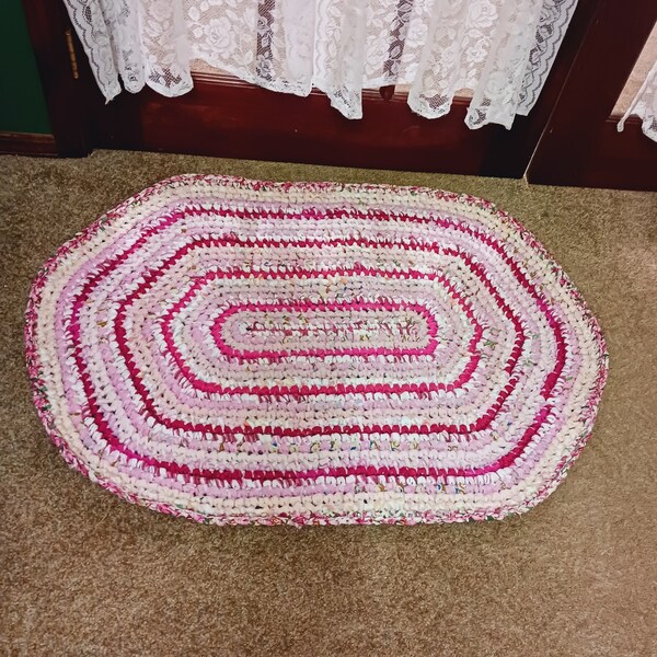 Oval Rag Rug Etsy
