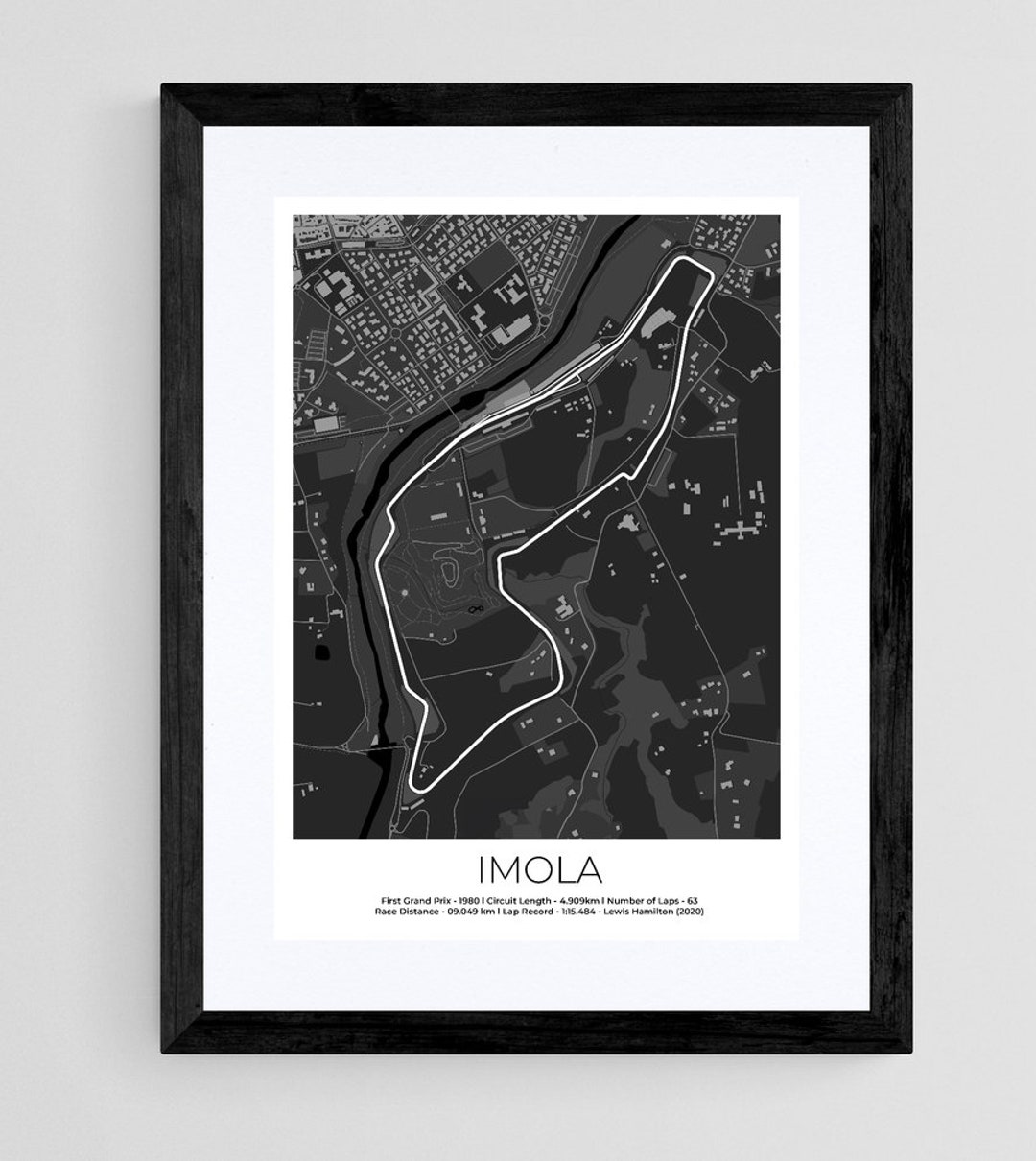 Affiche Formule 1, poster noir et blanc vintage, art mural sport