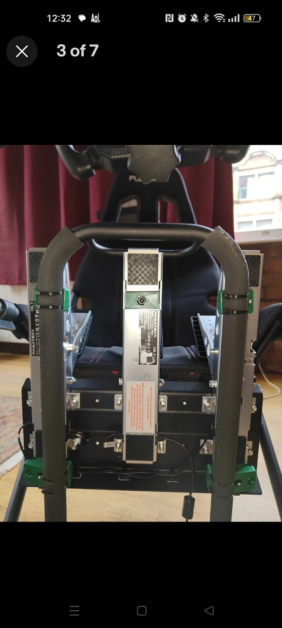 Fanatec CSL Pedals With Load Cell. Playseat Challenge Mounting Kit Etsy