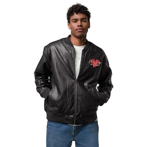 Let Me Judge In Peace - PU Leather Jacket