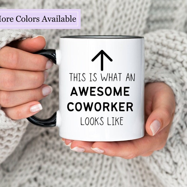 Coworker Gift, Coworker Mug, Awesome Coworker, Best Coworker Ever, Gift For Coworker, Appreciation Gift, Ceramic Cup, Coworker Gifts