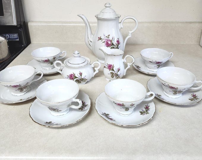 Vintage Nasco Del Coronado Japanese Porcelain Teapot and Tea Set Lot ...