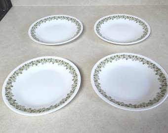 Vintage Corelle Crazy Daisy Spring Blossom 6.75 inch Dessert Plates