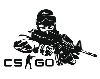 Counter Strike Go, Cs Go template, dxf, pdf, svg, ai, cdr