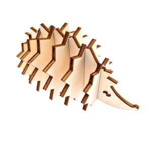 Ouriço da floresta cortado a laser SVG, conjunto de porta-copos faça você mesmo, arquivo SVG, modelo digital de suporte para porta-copos de animais, projeto de decoração de casa em madeira