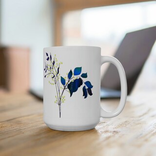 Tazza Tropicale 325 Ml – Ceramica Con Spiaggia Gialla E Cielo Blu – Regalo Originale Per Colleghi E Amici