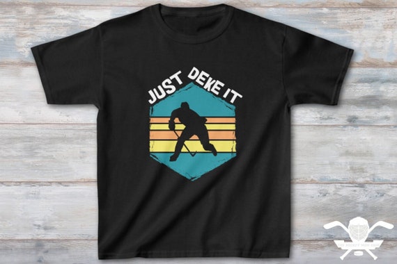 Kids Ice Hockey T-Shirt Funny Defenseman Player Tee Gift Kids Ice Hockey T-Shirt Funny Defenseman Player Tee Gift