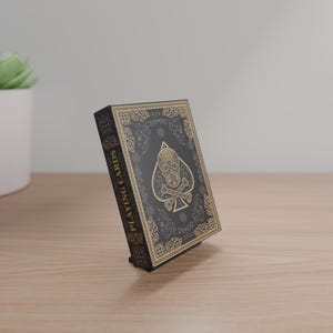 Playing Card Display Stand Shelf Floating Effect Single Deck 3 Pack