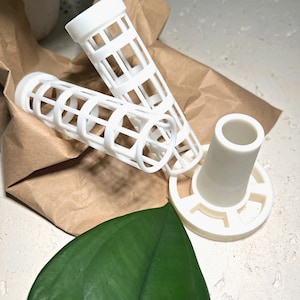 Modular Moss Pole - Self-Watering and Extendable | 3D Printed | For Climbing and Vining Houseplants -Free shipping inc
