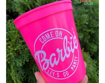Pink Cup Party | Pink Glitter Party| Bachelor Party | Girl's Party| Gift Idea Party | Night Girl's Party| Come on Let's Go Party |Pink Party