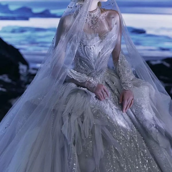Elegant Fantasy Wedding Dress Designer Crafting Magical Bridal Looks